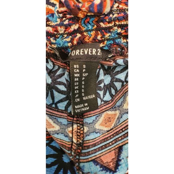 Forever 21 Shorty Shorts Aztec Style Print Size Small - Picture 4 of 5